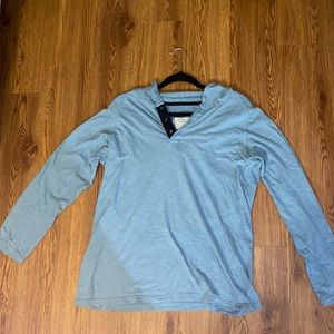Thin Henley sweatshirt - Six Lincoln New York